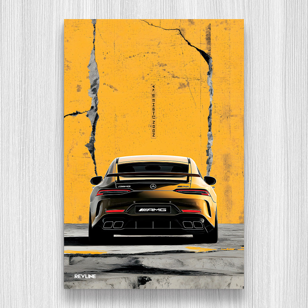 AMG Back N/A Baskı Duvar Halı