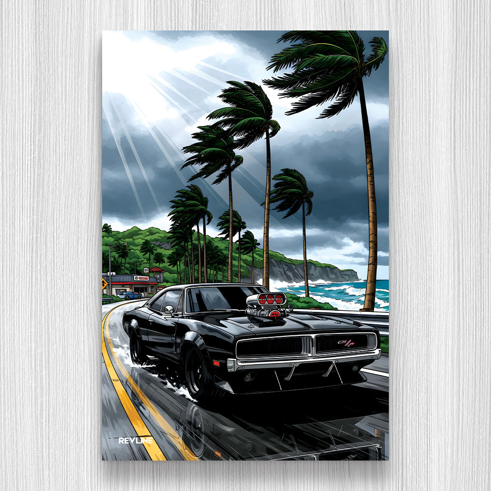 Charger 1970 N/A Baskı Duvar Halı