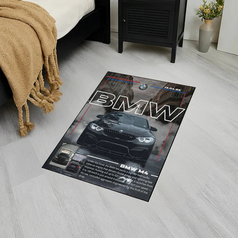 M4 F82 City A/S Baskı Duvar Halı