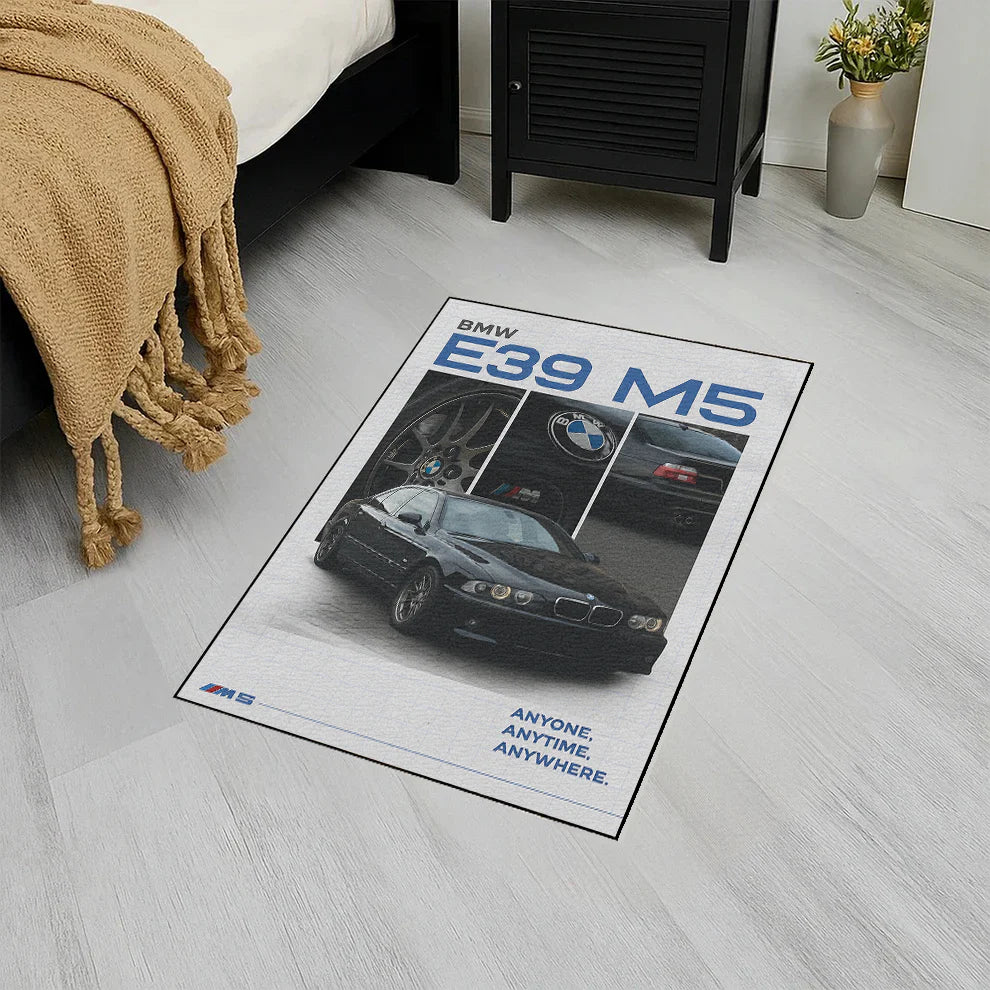 M5 E39 V8 Power Baskı Duvar Halı