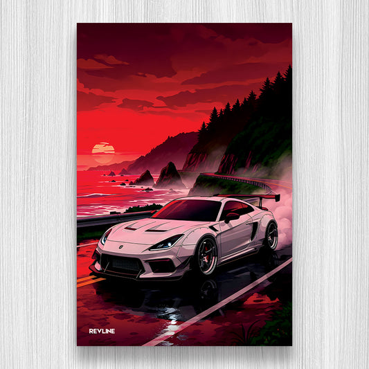 Sunset RZ34 N/A Baskı Duvar Halı