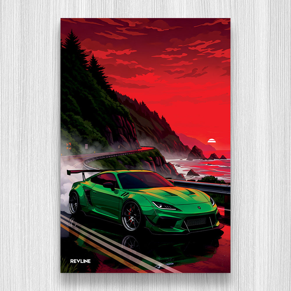 Sunset 718 Frankenstein N/A Baskı Duvar Halı