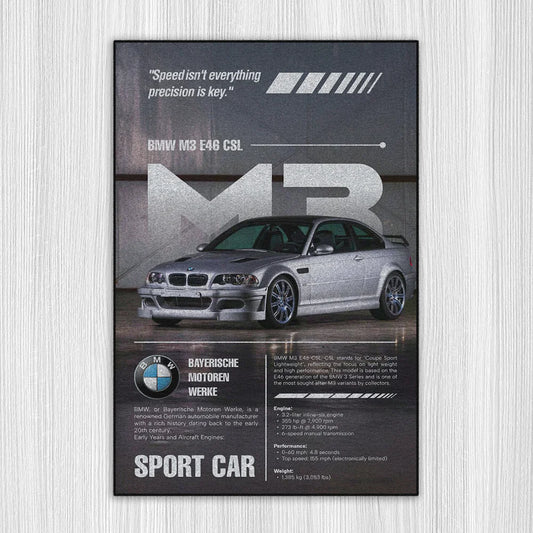 Revline 3D Baskı -BMW E46 M3