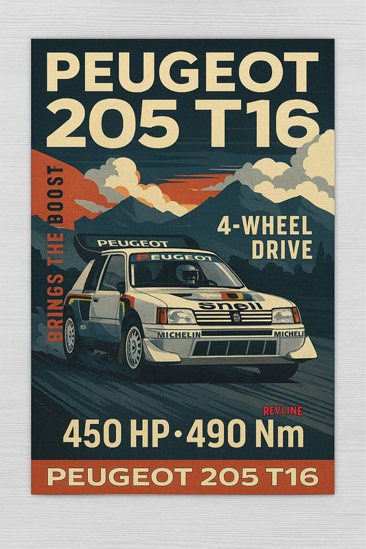 Revline 3D Baskı WRC-205 T16
