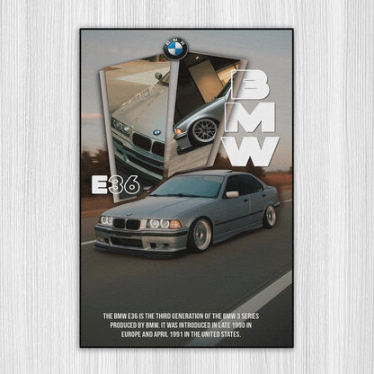 Revline 3D Baskı -BMW E36