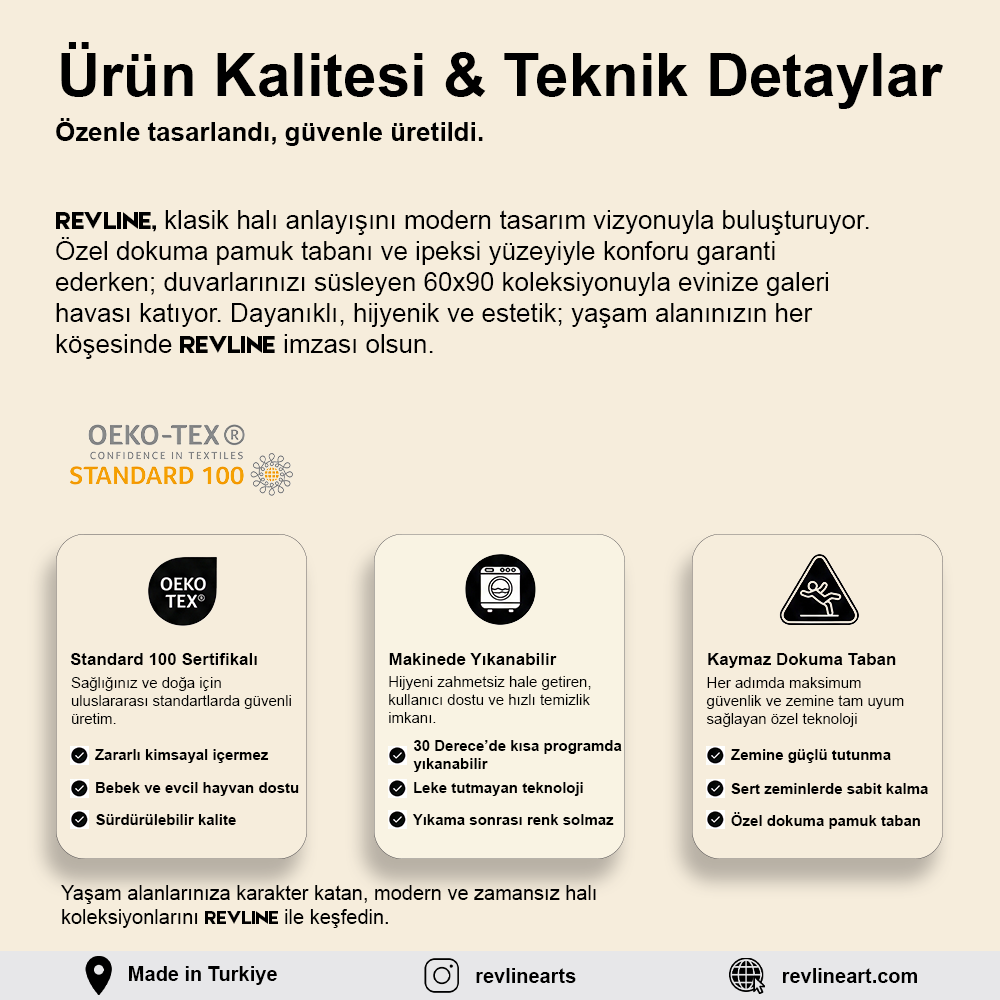 Work VS-XX ENDO Baskı Halı