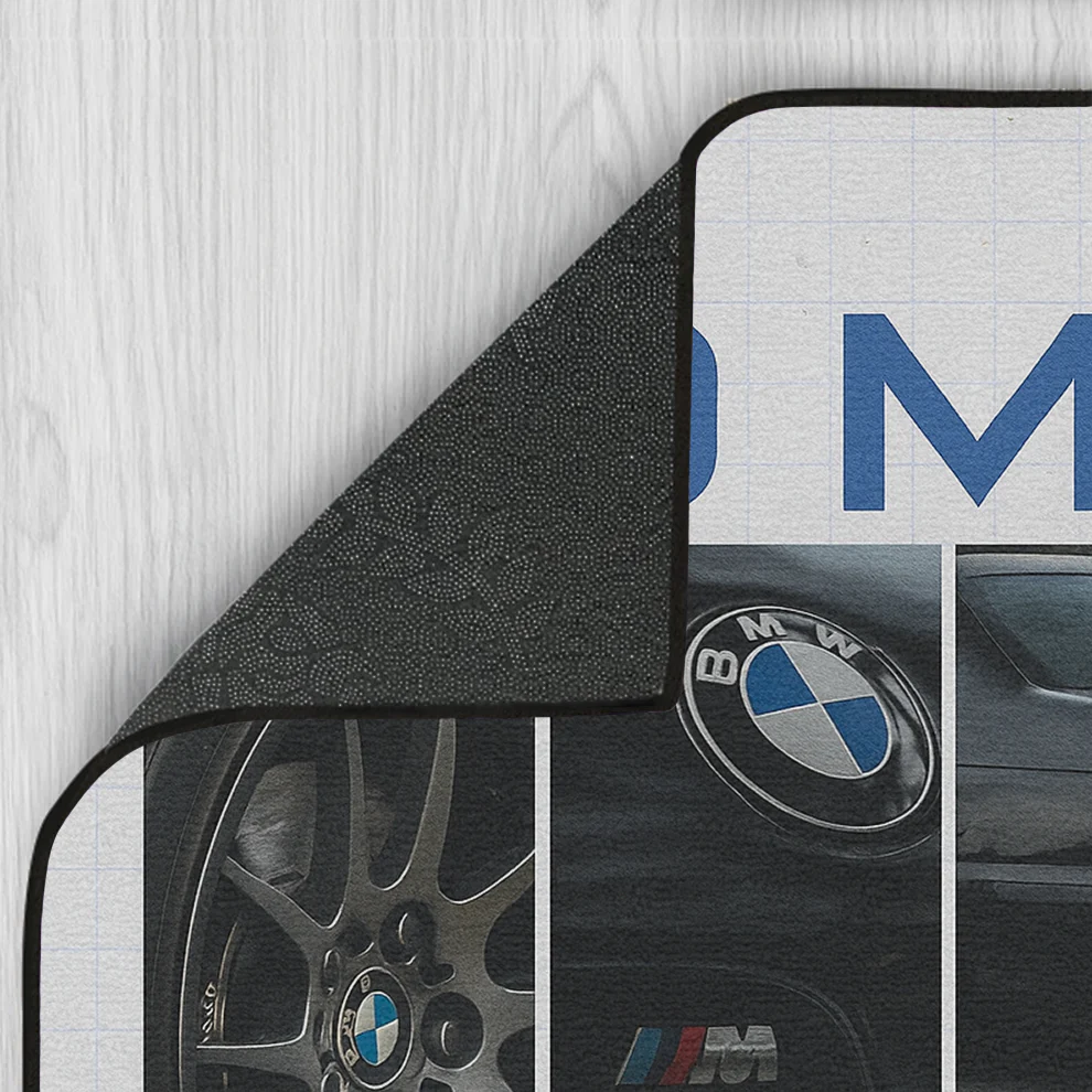 M5 E39 V8 Power Baskı Duvar Halı