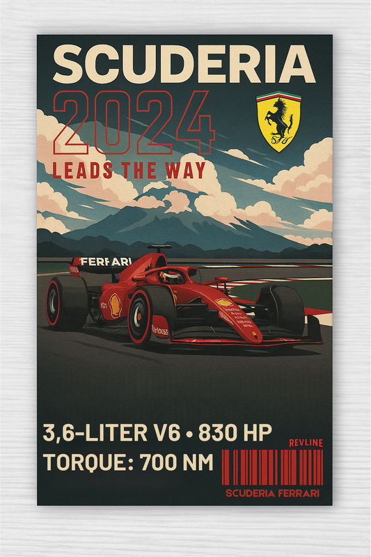 Revline 3D Baskı -FERRARI SF-24