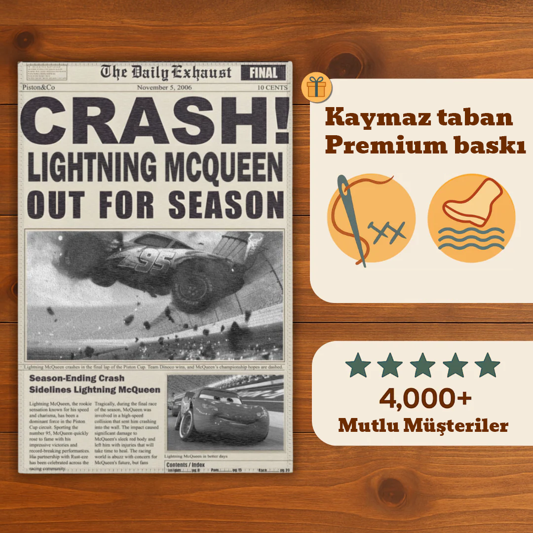 Revline 3D Baskı -Cars Gazete Koleksiyonu