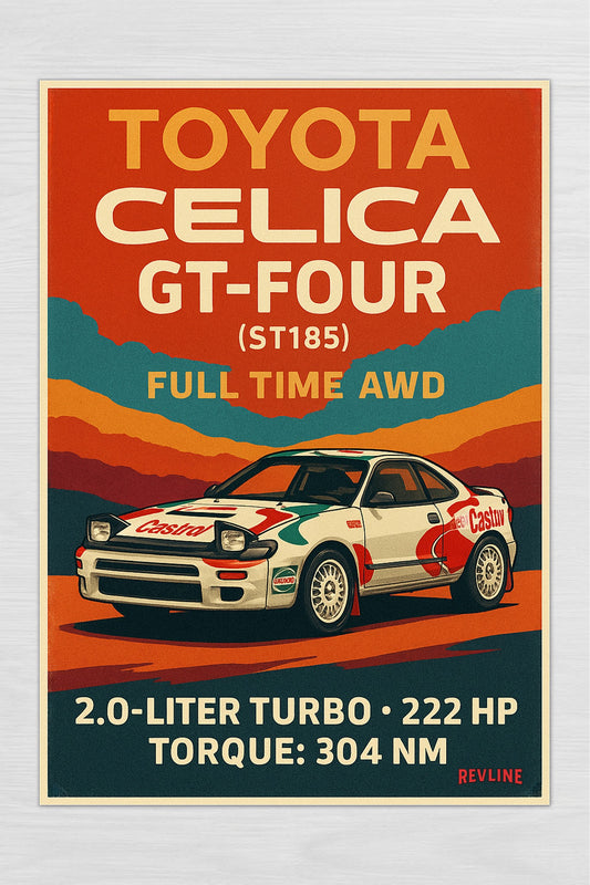 Revline 3D Baskı WRC-CELICA GT4