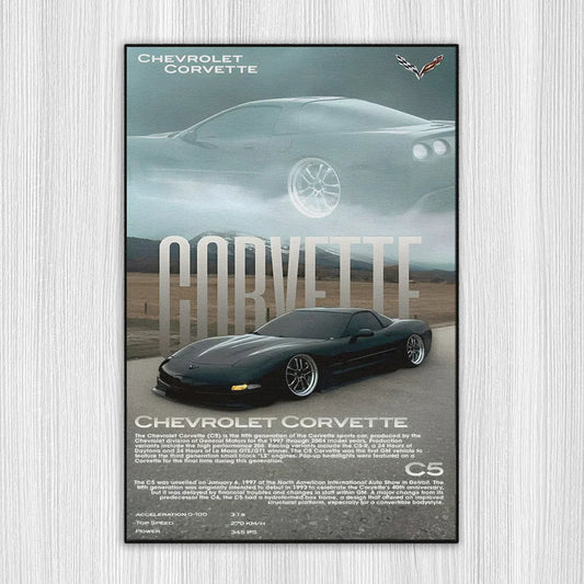 Revline 3D Baskı -Corvette C5
