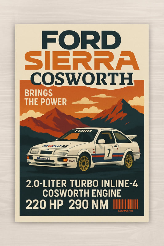 Revline 3D Baskı WRC-COSWORTH