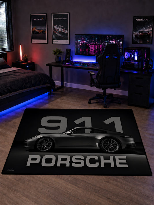 Porsche 911 Class Dijital Baskı Halı HCLS1003