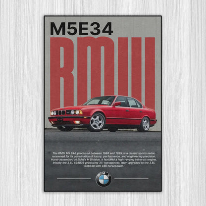 Revline 3D Baskı -BMW E34