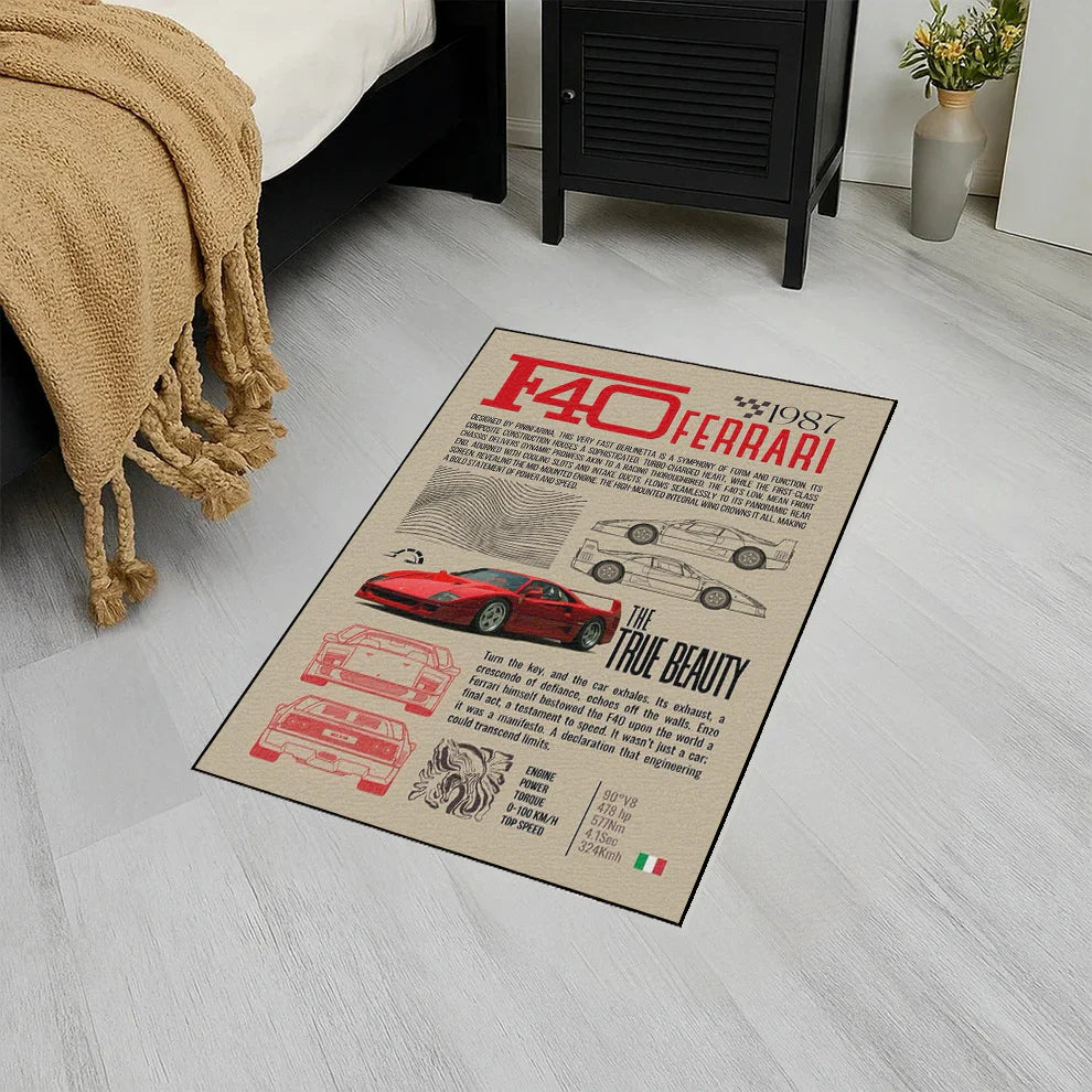 Revline 3D Baskı -Ferrari F40