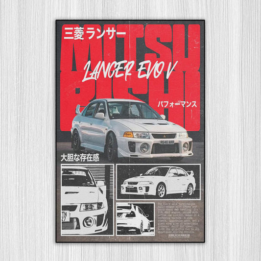 Revline 3D Baskı -LANCER EVO