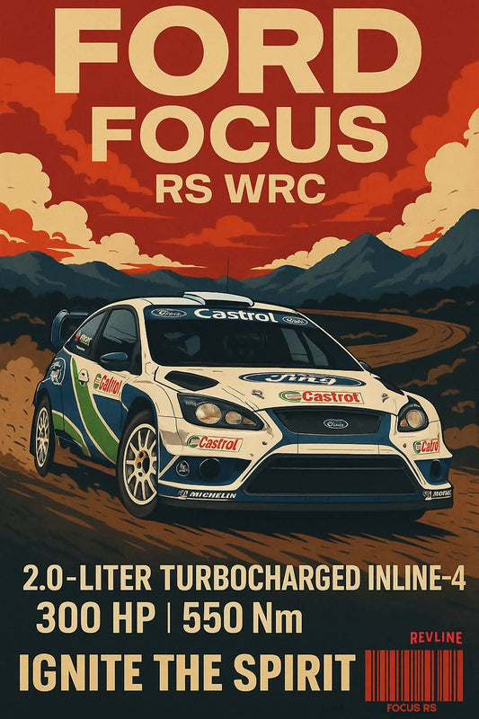 Revline 3D Baskı WRC-FOCUS RS