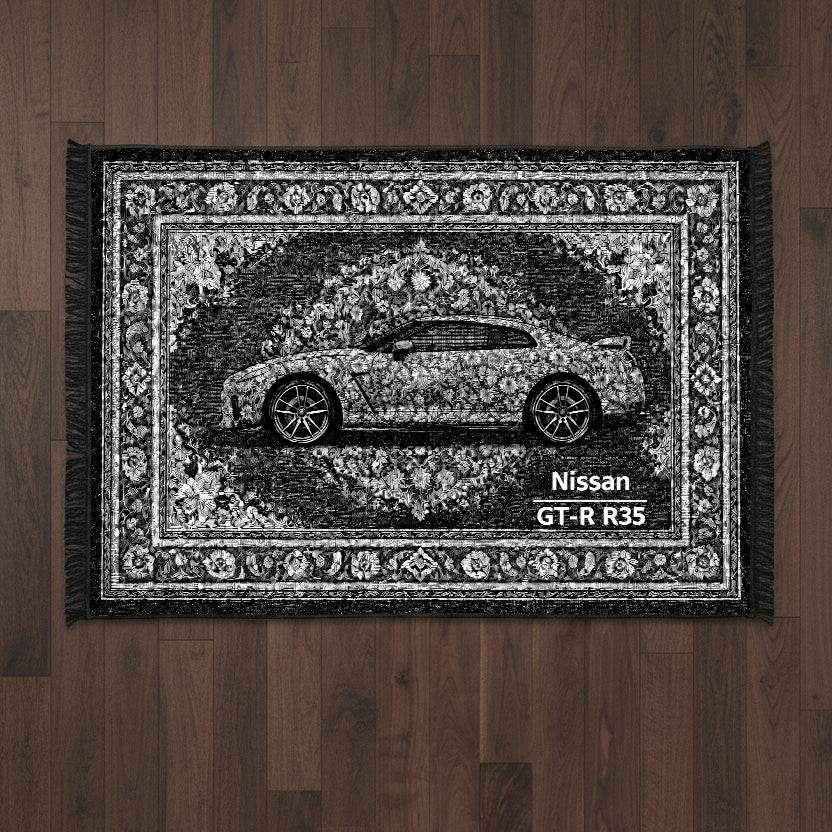 GT-R R35 C-R Baskı Halı