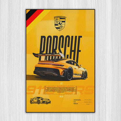 Revline 3D Baskı -Porsche GT3 RS