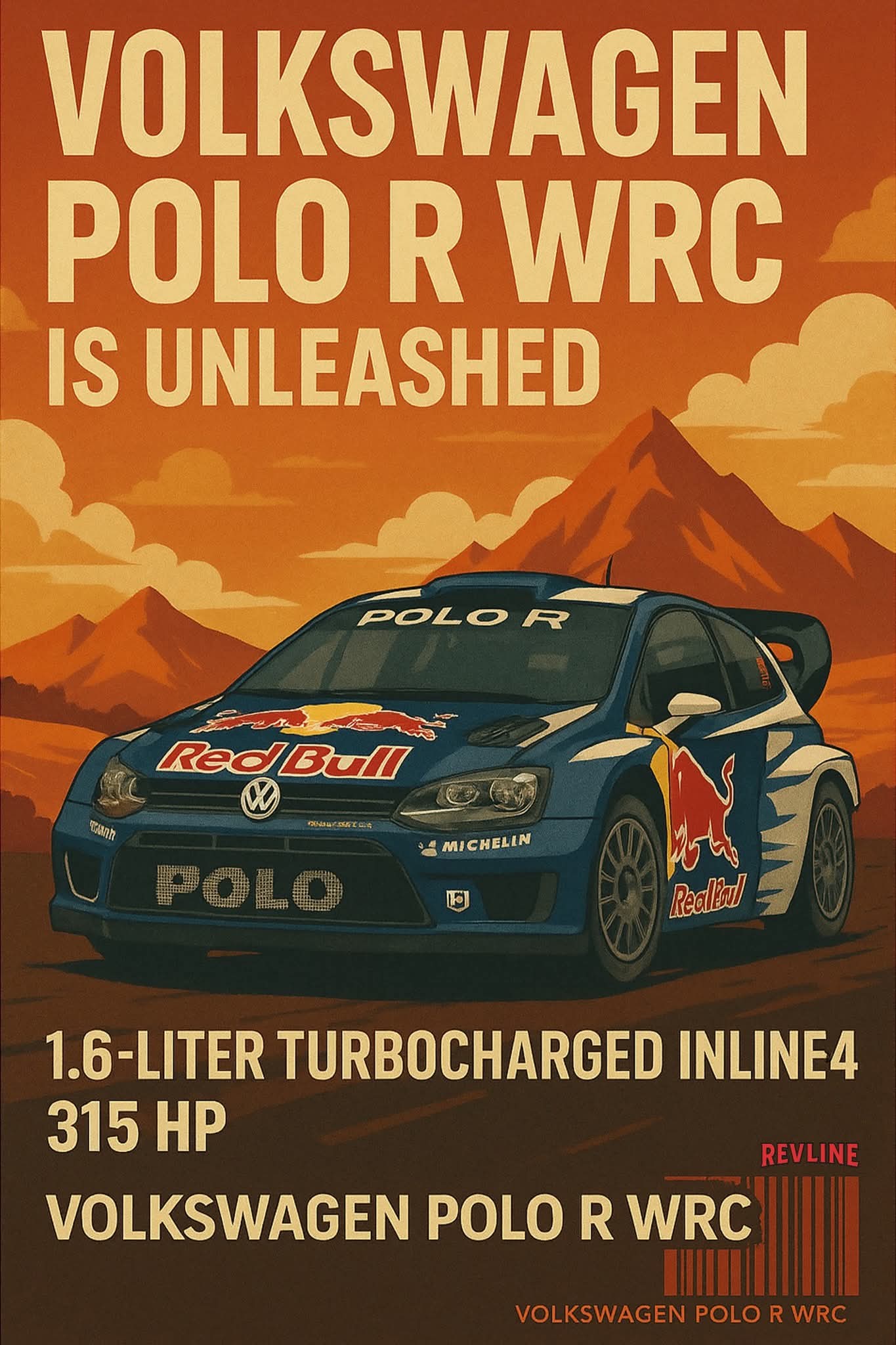 Revline 3D Baskı WRC-POLO R