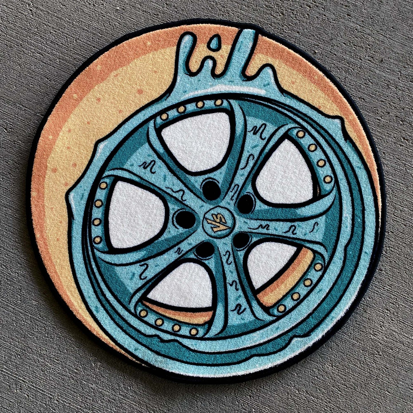 Work VS-KF Buzul Donut ENDO Baskı Halı